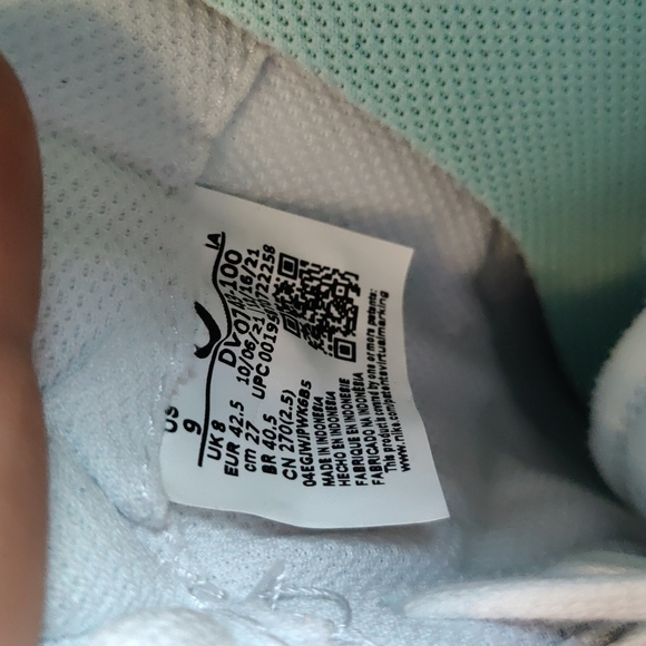 Nike Waffle Debut white mint foam men's size 9 - Picture 8 of 13